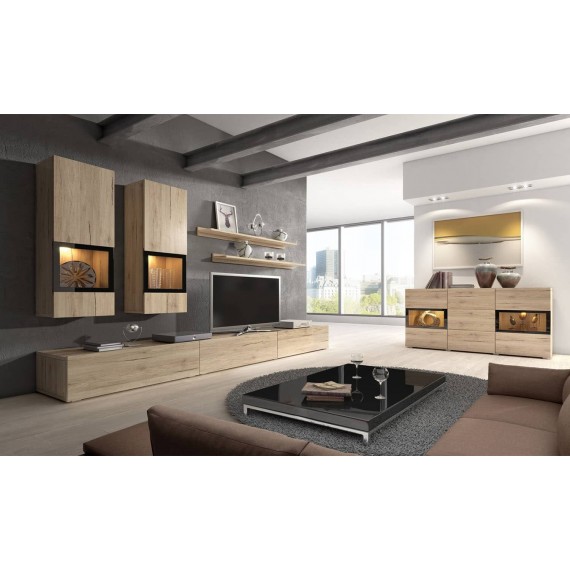 Tv-seksjon Ravenna 270 cm - Trelook