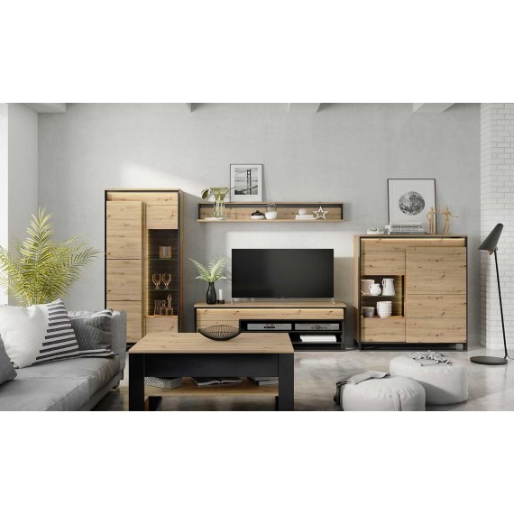 Sofabord Astria 100x55 cm - Trelook - med skuffer