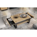 Sofabord Astria 100x55 cm - Trelook - med skuffer