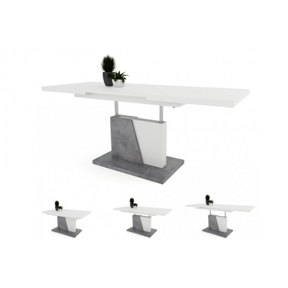 Sofabord Allan Hvit - Betong