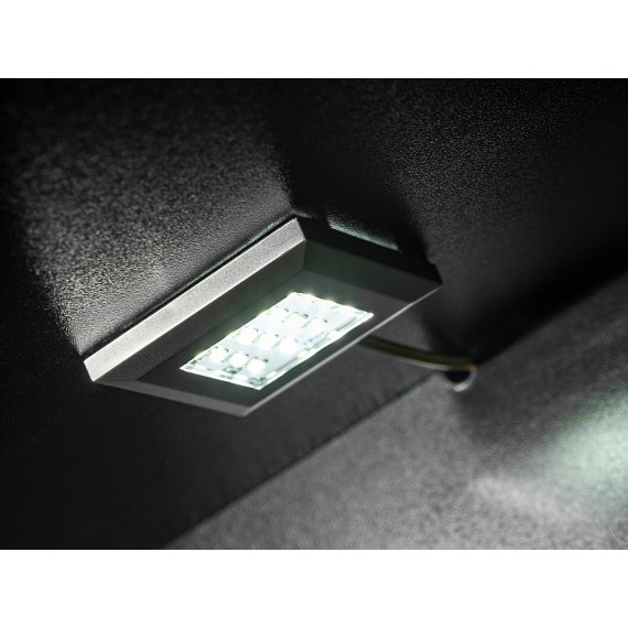 Tv-seksjon Snap 175 cm - Svart - Eikelook