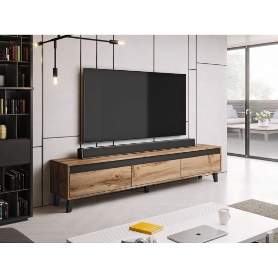 Tv-benk Treon 185x42 cm - Eikelook