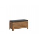 Skoskap Gent 101x50 cm - Eiklook