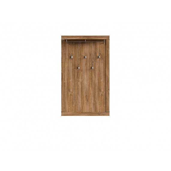 Veggpanel Ryon 101x168 cm - Eikelook - med knagger