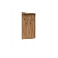Veggpanel Gent med knagger - 101x168 cm - eik stirling