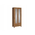 Garderobeskap Gent 88x200 cm - med speil - 2 dører - 1 skuff