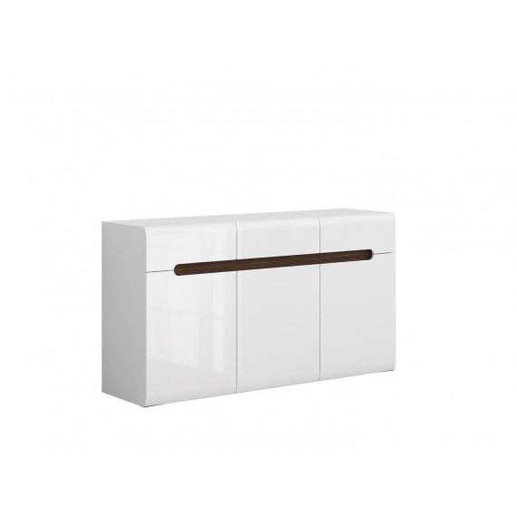 Ario sideboard - Hvit Høyglans - Trelook