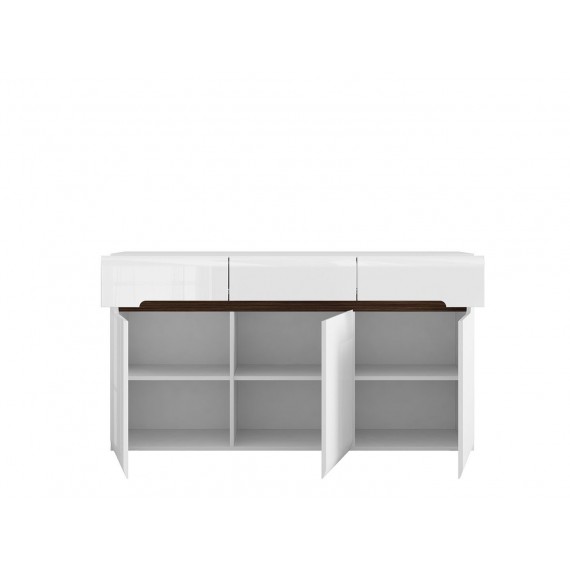 Ario sideboard - Hvit Høyglans - Trelook