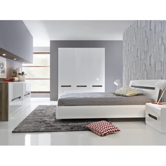 Ario sideboard - Hvit Høyglans - Trelook