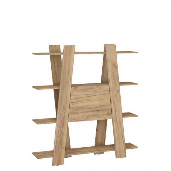 Reol - hylle Hawky 140 x 151 cm - Eikelook