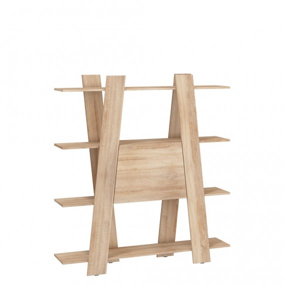 Reol - hylle Hawky 140 x 151 cm - Eikelook