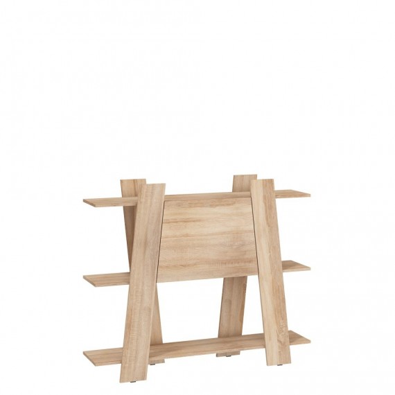 Reol - hylle Hawky 140 x 151 cm - Eikelook