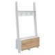 Garderobe - skoskap Cork 100x196 cm - Eikelook - Entre