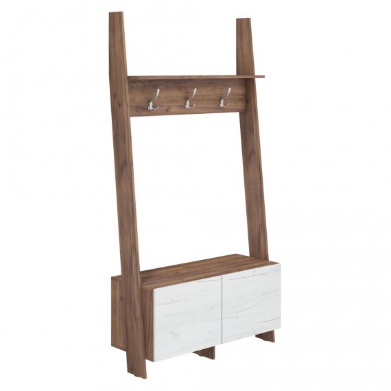 Garderobe - skoskap Cork 100x196 cm - Eikelook - Entre