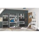 Garderobe - skoskap Cork 100x196 cm - Eikelook - Entre
