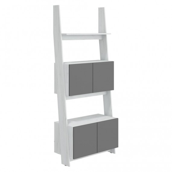 Reol-skap Cork 80x196 cm - Eikelook - Høyglans