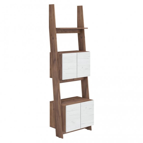 Reol - skap Cork 60x196 cm - Eikelook - Høyglans