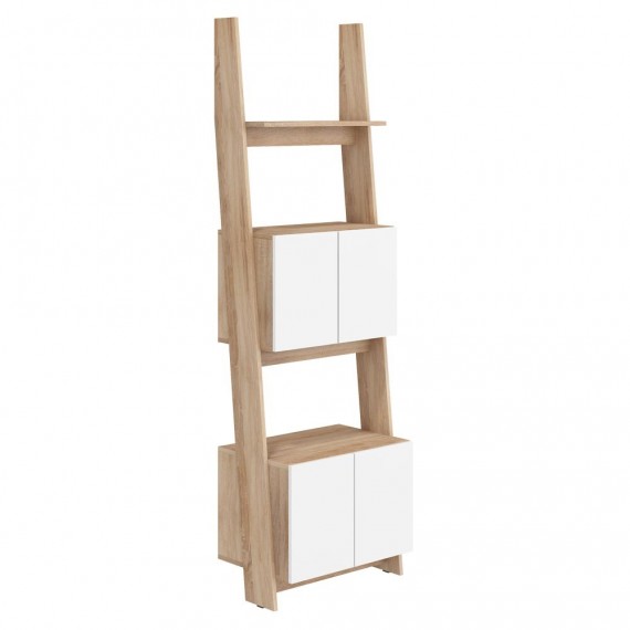 Reol - skap Cork 60x196 cm - Eikelook - Høyglans