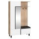 Garderobe Loren 120x195 cm - Trelook - Hvit