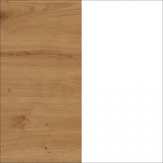 Garderobe Loren 120x195 cm - Trelook - Hvit