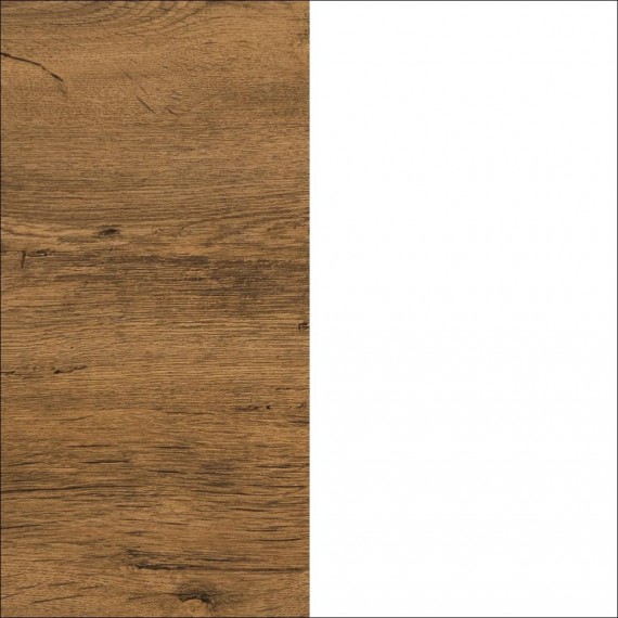 Garderobe Loren 120x195 cm - Trelook - Hvit