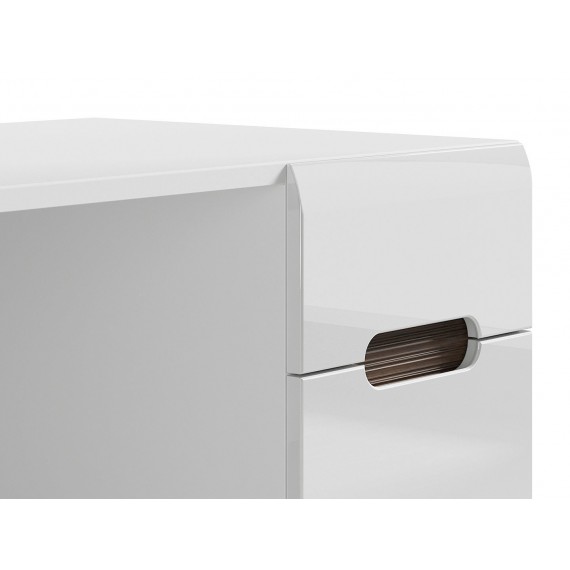 Skrivebord Ario 120 cm - Høyglans