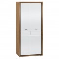 Garderobe Dallas 92x203 cm - Trelook - Natur - Høyglans