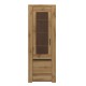 Vitrineskap Bergano 68x192 cm - Trelook
