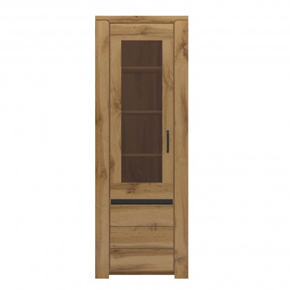 Vitrineskap Bergano 68x192 cm - Trelook