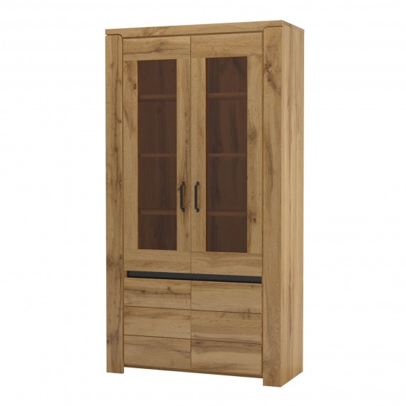 Vitrineskap Bergano 102x192 cm - Trelook