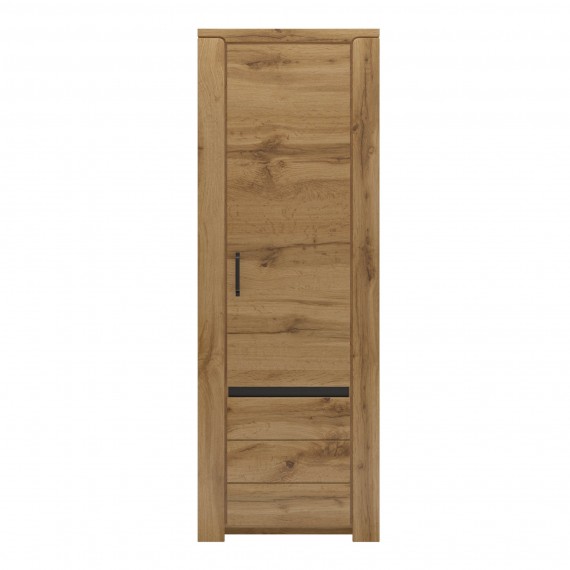 Skap Bergano 68x192 cm - Trelook - Svart