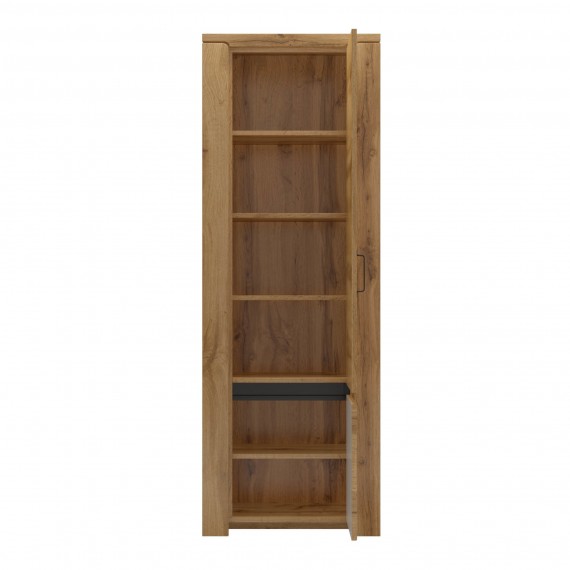 Skap Bergano 68x192 cm - Trelook - Svart