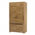 Garderobe Bergano 102x192 cm - Trelook - Svart