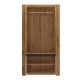 Garderobe Bergano 102x192 cm - Trelook - Svart