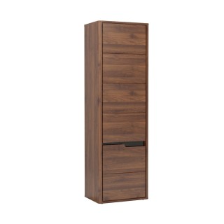 Skap Edan 60x190 cm - Nøtt - Mørk brun