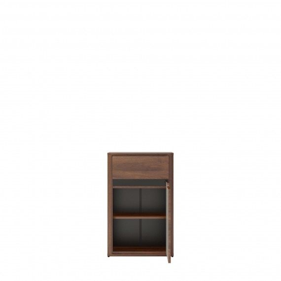 Skap Edan 50x85 cm - Nøtt - Mørk brun