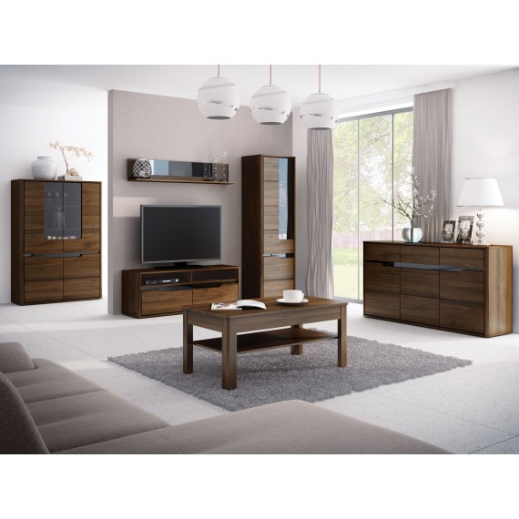 Spisebord Edan 160-210 cm - Nøtt - Brun