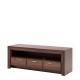 Tv-benk Parreo 142 cm - Brun - 3 skuffer