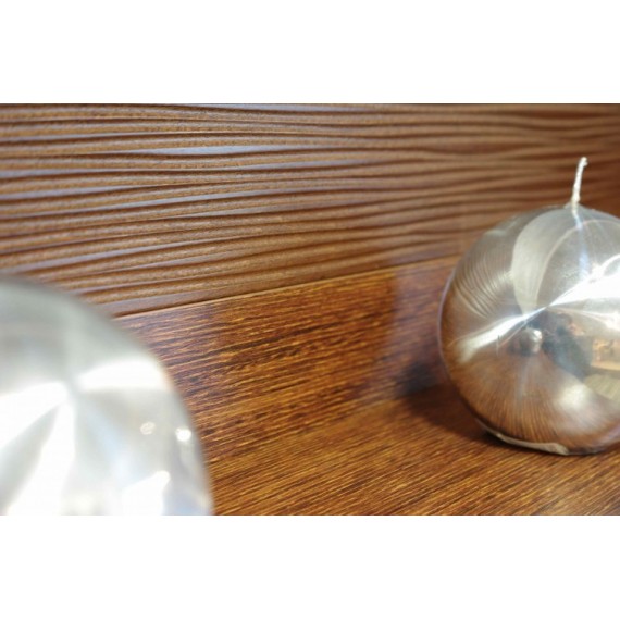 Tv-benk Parreo 142 cm - Brun - 3 skuffer