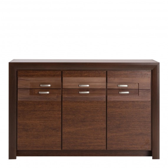 Skjenk Parreo 142x93 cm - Brun - 3 dører