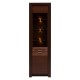 Vitrineskap Parreo 56x192 cm - Brun