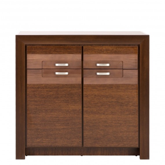 Skap Parreo 100x93 cm - Brun - 2 dører