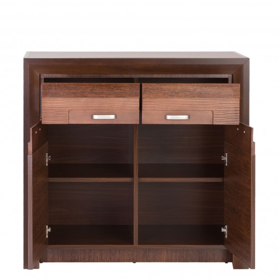 Skap Parreo 100x93 cm - Brun - 2 dører