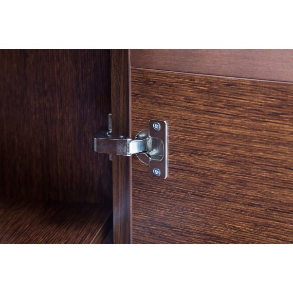 Skap Parreo 100x93 cm - Brun - 2 dører