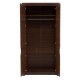Garderobe Parreo 109x215 cm - Brun - 2 dører