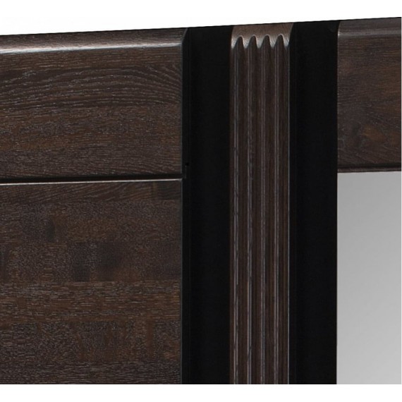 Garderobe Monea 165x210 cm - med speil