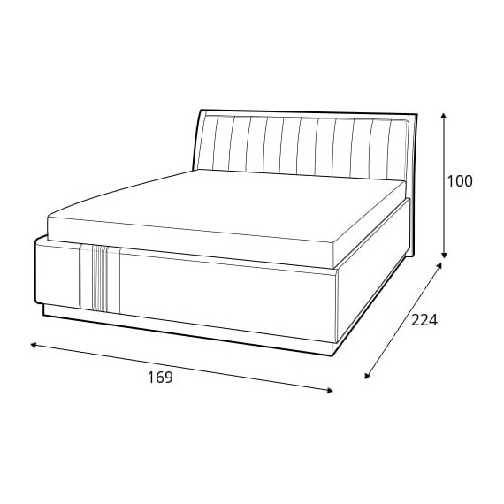 Seng Antico 160x200 cm - EIk