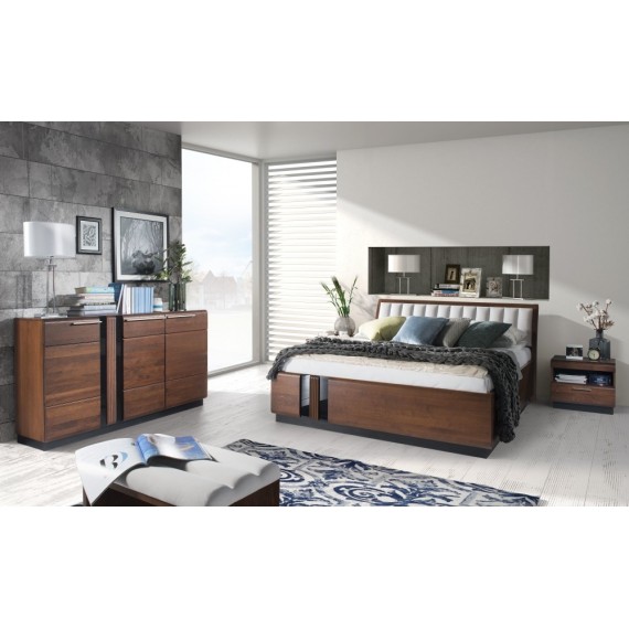 Nattbord Monea 50x45 cm - Eik - Ferdig montert