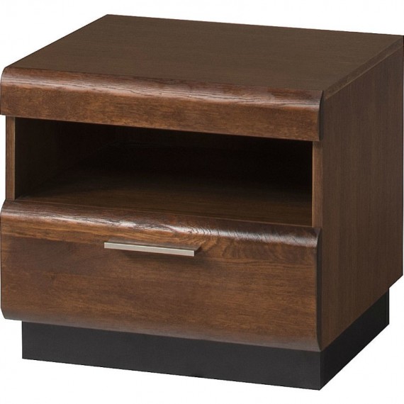 Nattbord Monea 50x45 cm - Eik - Ferdig montert