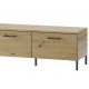 Tv-benk Lucas 155x42 cm - Trelook - Svart